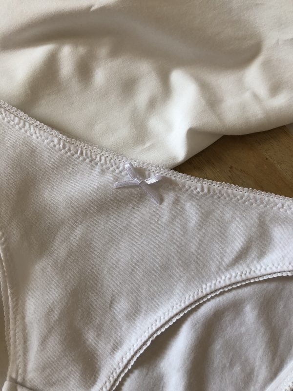 Duo culottes Alter ego blanc noeud Duo de culottes Alter ego