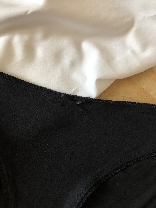 Duo culottes Alter ego noir noeud Duo culottes Alter ego noire nœud