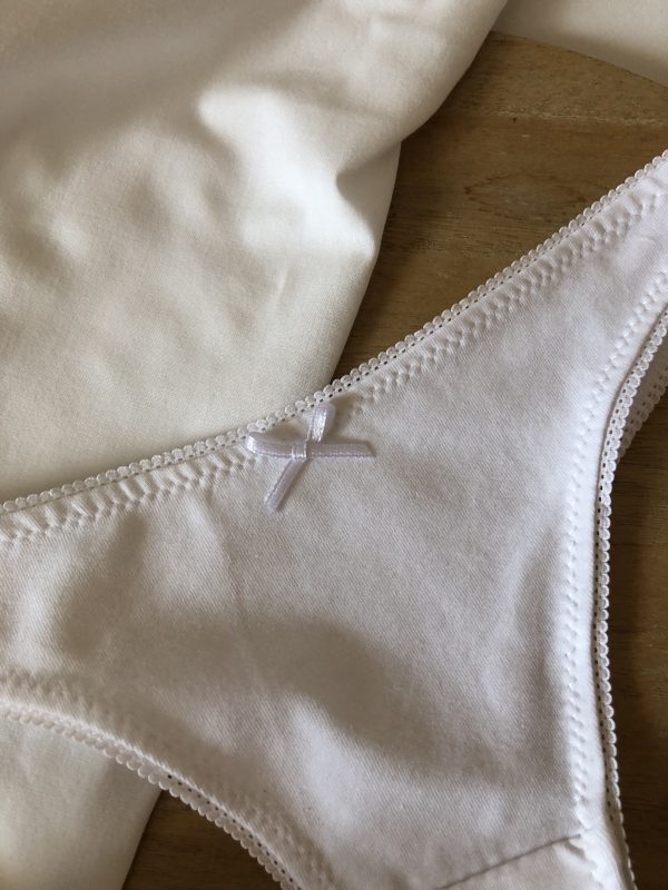Duo tanga Alter ego blanc noeud Duo tanga Alter ego blanc nœud