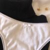 IMG_9651 Tanga Douceur Automnale détails tissu et nœud satin coton pointelle blanc