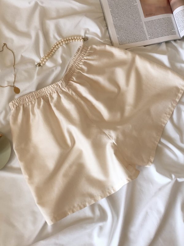 Short Enchanté ivoire derrière
